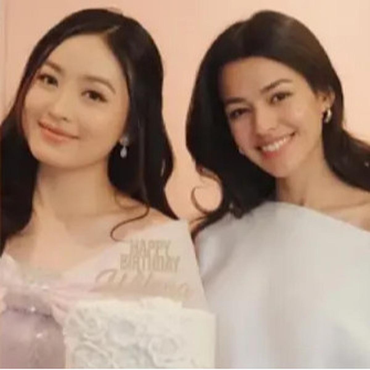 6 Potret Felicya Angelista dan Susan Sameh Kompak Kenakan Baju Putih saat Ulang Tahun Natasha Wilona ke-26