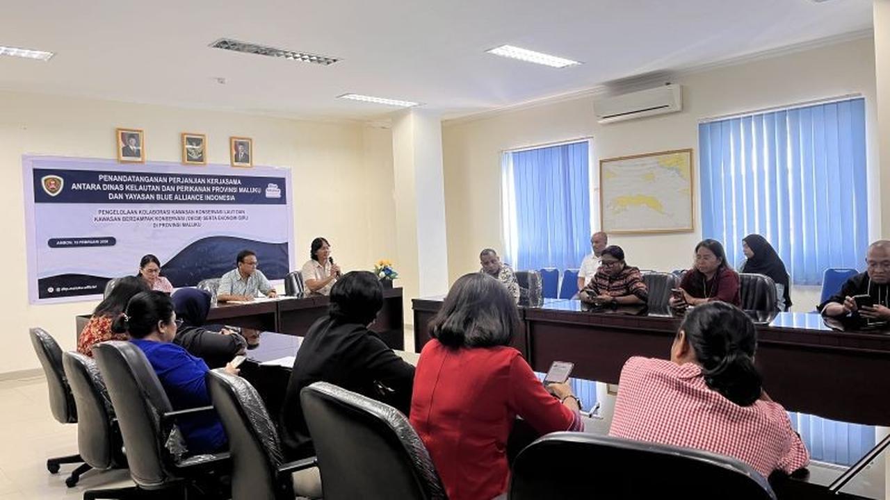 DKP Maluku dan Blue Alliance Perkuat Pengelolaan Konservasi Maluku untuk Lima Tahun ke Depan