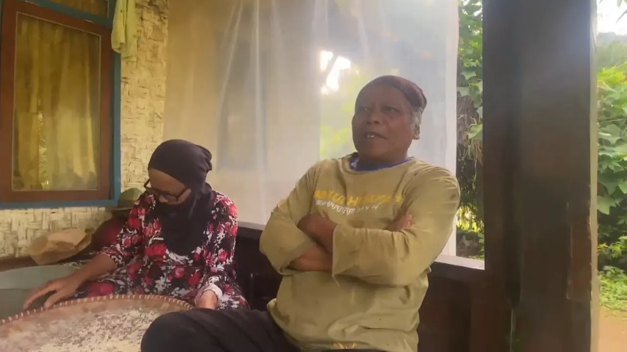 Abah Sarnuh. (Liputan6.com/Fira Syahrin)