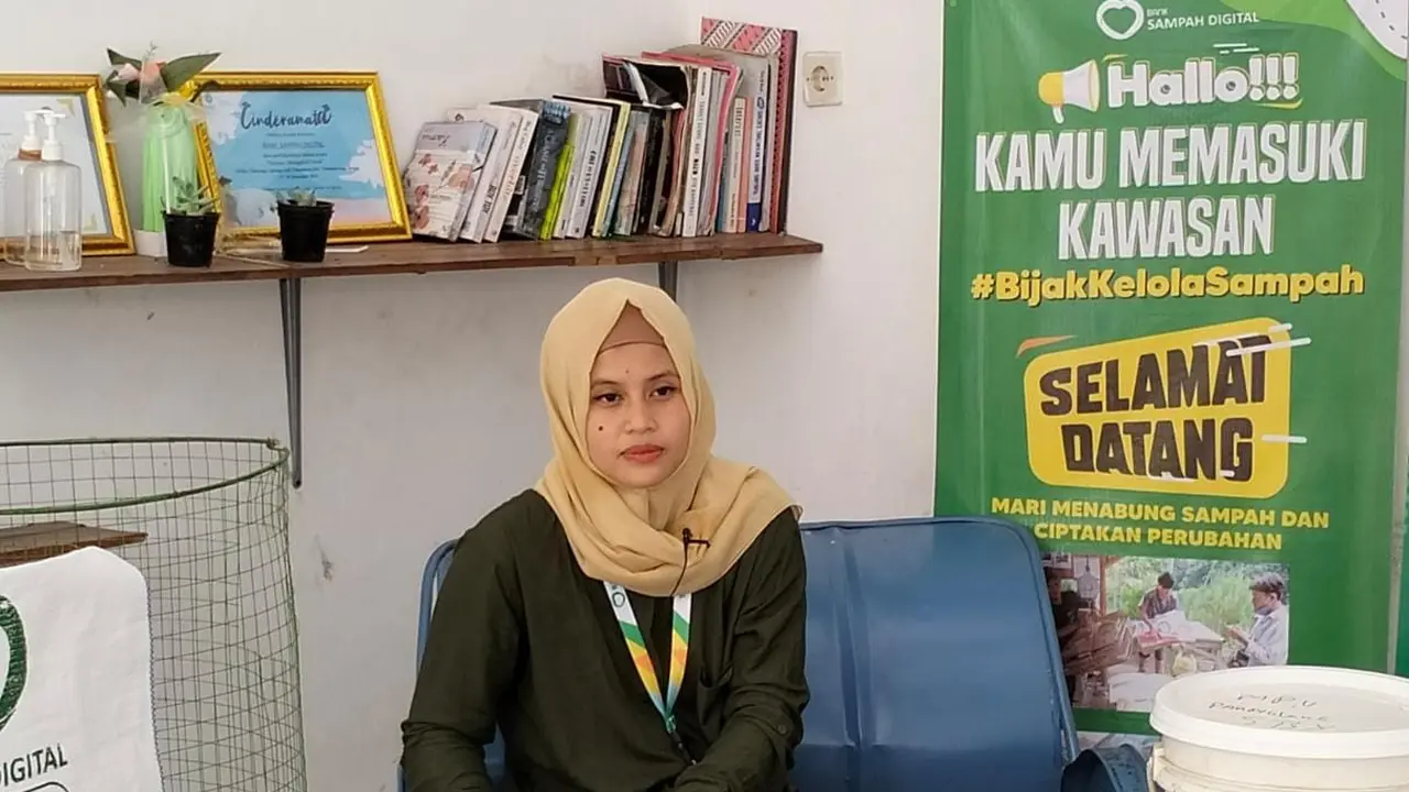 Foto: CEO Bank Sampah Digital