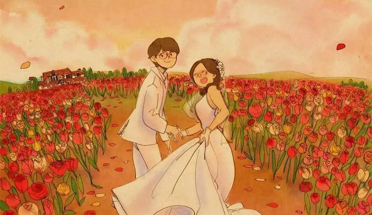 Komik Romantisnya Pengantin Baru Oleh Puuung Yang Bikin Baper Photo