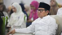 Ketua Umum DPP Partai Kebangkitan Bangsa (PKB) Abdul Muhaimin Iskandar (Cak Imin) menghadiri haul salah satu pendiri Nahdlatul Ulama (NU) KH Bisri Syansuri ke-46 yang dirangkai dengan Haul Nyai Nur Khodijah serta Milad Ponpes Mambaul Maarif Denanyar, Jombang ke 110, Selasa (31/12/2024) malam. (Foto:&nbsp;Tim Media PKB)