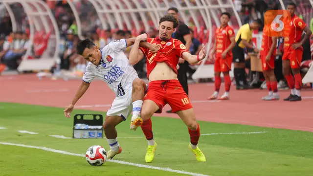 Foto: Persija Jakarta Tekuk Persijap di BRI Super League 2025/2026, Arlyansyah Abdulmanan Bersinar