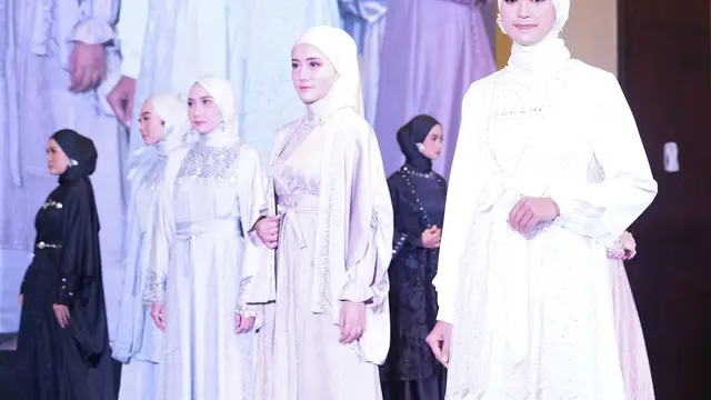 Inspirasi Busana Lebaran dengan Gaya Glamor yang Effortless