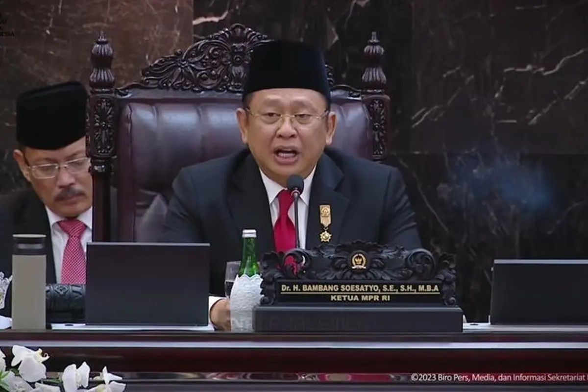 Ketua Majelis Permusyawaratan Rakyat Republik Indonesia Bambang Soesatyo