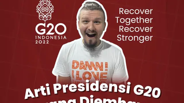Untuk pertama kalinya, Indonesia memegang Presidensi Group of 20 (G20), forum kerja sama 20 Ekonomi utama dunia. Periode Presidensi Indonesia berlangsung selama satu tahun, mulai 1 Desember 2021 hingga 30 November 2022.