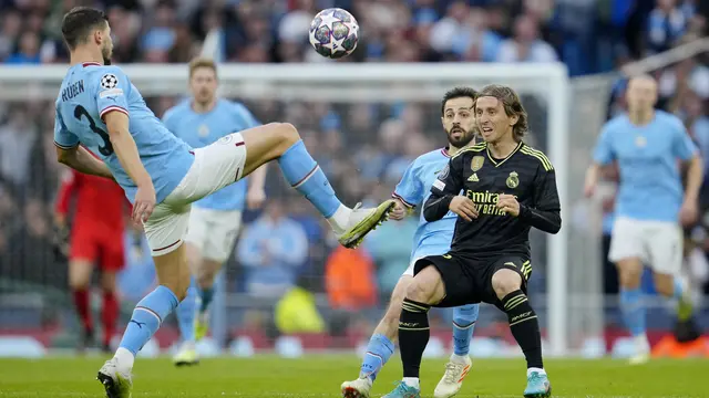 Manchester City Lolos ke Final Liga Champions Usai Bantai Real Madrid 4-0