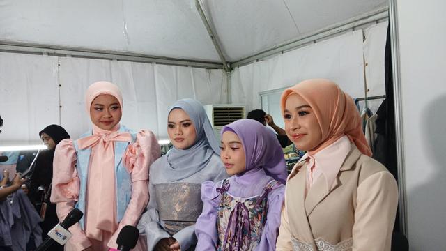 Tasya DA7 Hingga Mila DA7 Totalitas di Pesta Raya Ramadan Meski Cuaca Panas
