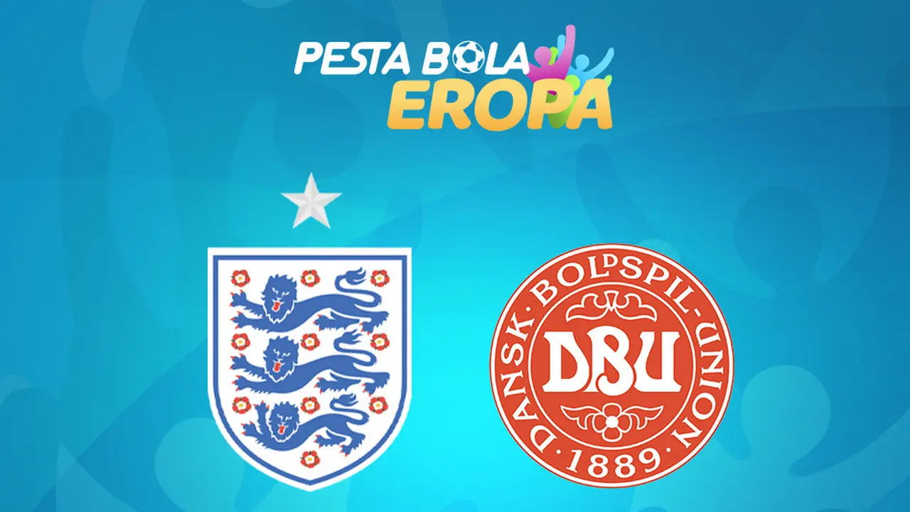 Piala Eropa - Euro 2020 Inggris Vs Denmark