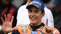 Pebalap Honda, Marc Marquez, difavoritkan merebut gelar juara dunia MotoGP 2015. (EPA/HENDRIK SCHMIDT)