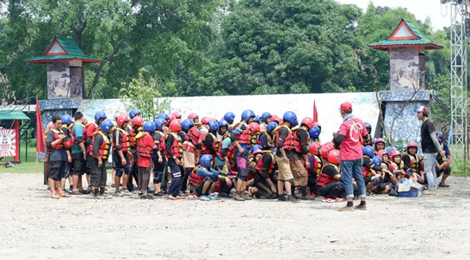 Counterpain juga turut mensupport para peserta Takeshi Castle Indonesia, jadi sudah dipastikan para peserta Takeshi Castle yang mengalami cedera otot dan nyeri otot bisa segera teratasi oleh Counterpain. (Foto: Hidya Anindyati)