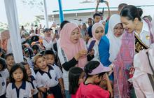 Kahiyang Ayu Ajak Anak PAUD Amalkan Ikrar Kebiasaan Anak Indonesia Hebat di Kampung Ceria Anak Merdeka
