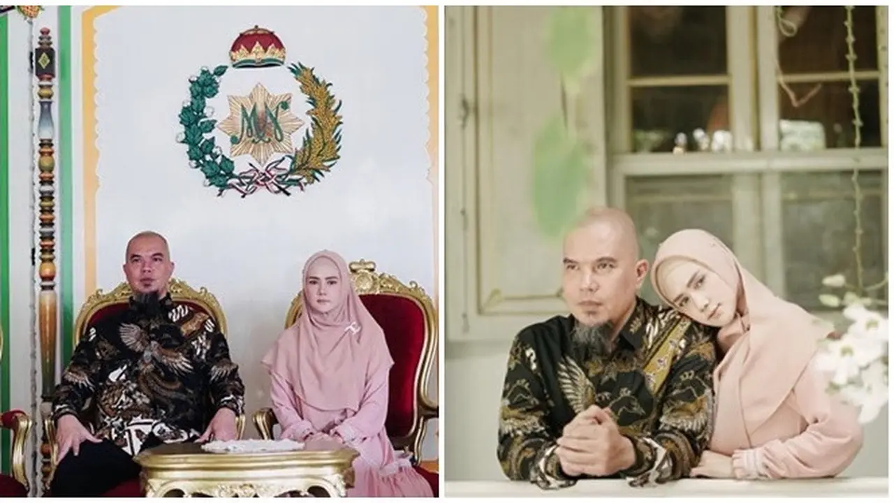 6 Momen Mulan Jameela dan Ahmad Dhani ke Keraton Solo, Curi Perhatian