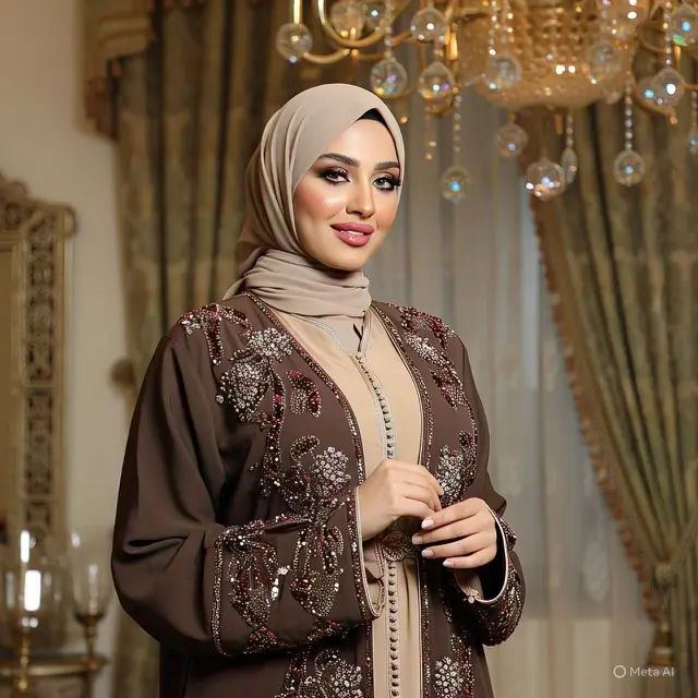 Kaftan Model Abaya Terbaru
