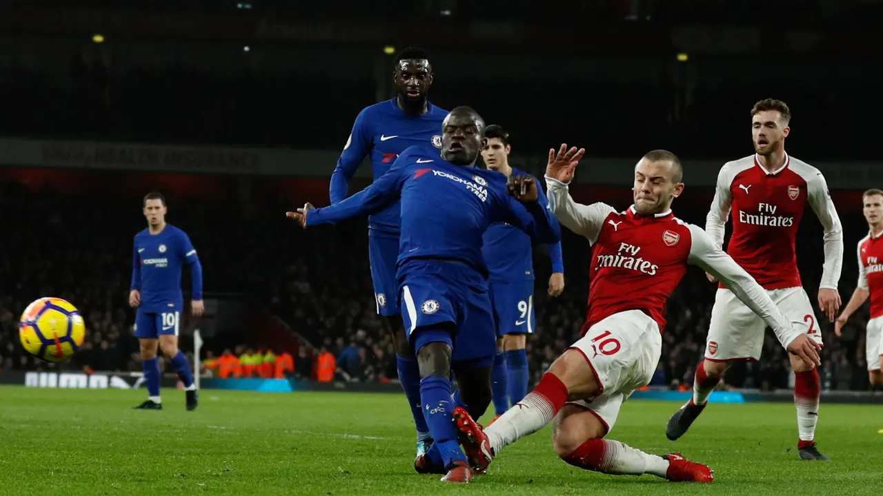 Arsenal tahan Imbang Chelsea