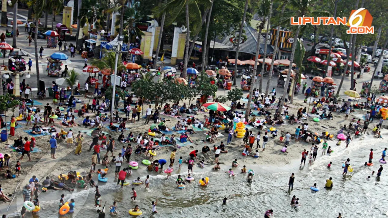 [FOTO] Serunya Bocah-bocah Saat Liburan Nyepi di Ancol