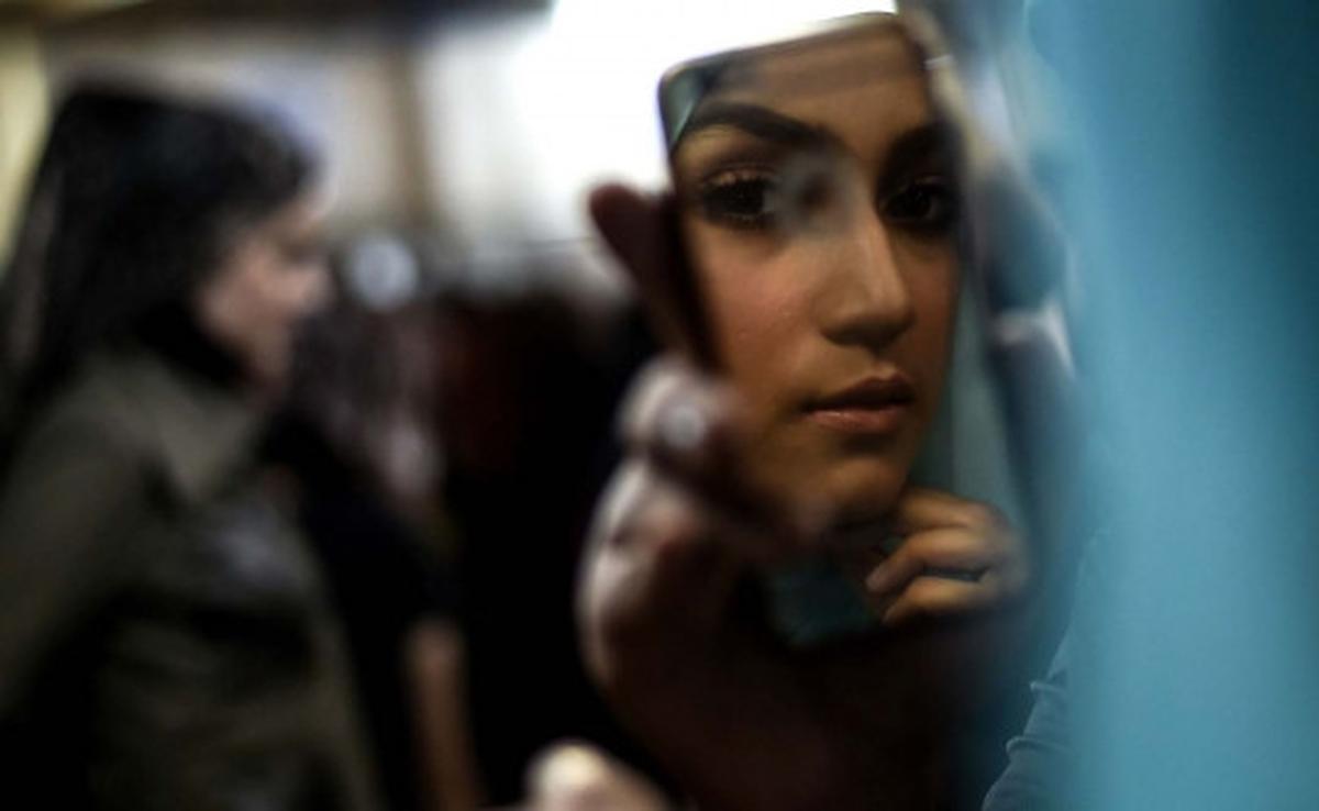 Keanggunan model berhijab di Islamic Fashion Festival