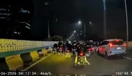 Viral Balap Liar di Jalan Layang Antasari, Polisi Buru Pelaku