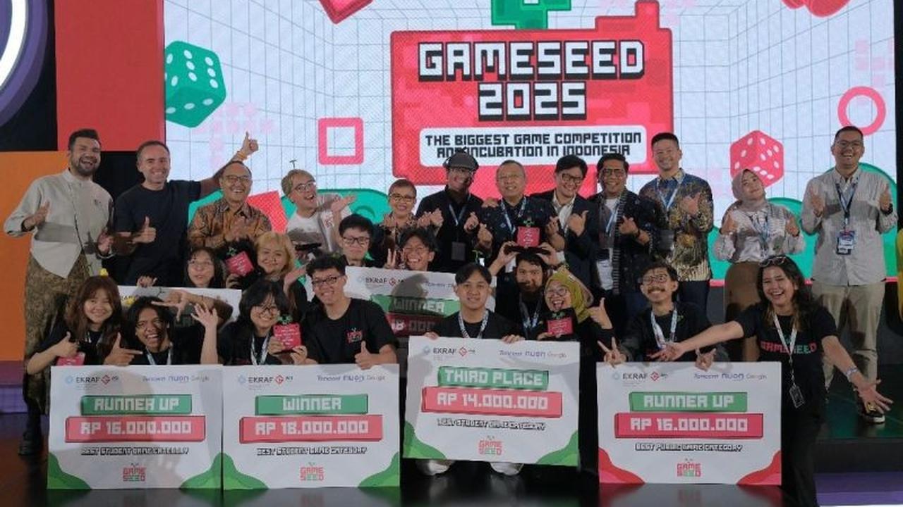 Gameseed 2025: Program Kemenparekraf Cetak Talenta Game Nasional, Total Hadiah Rp102 Juta!