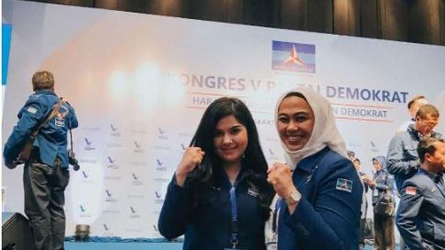 Annisa Pohan dan Cellica, Bupati Karawang (Foto: Ist)