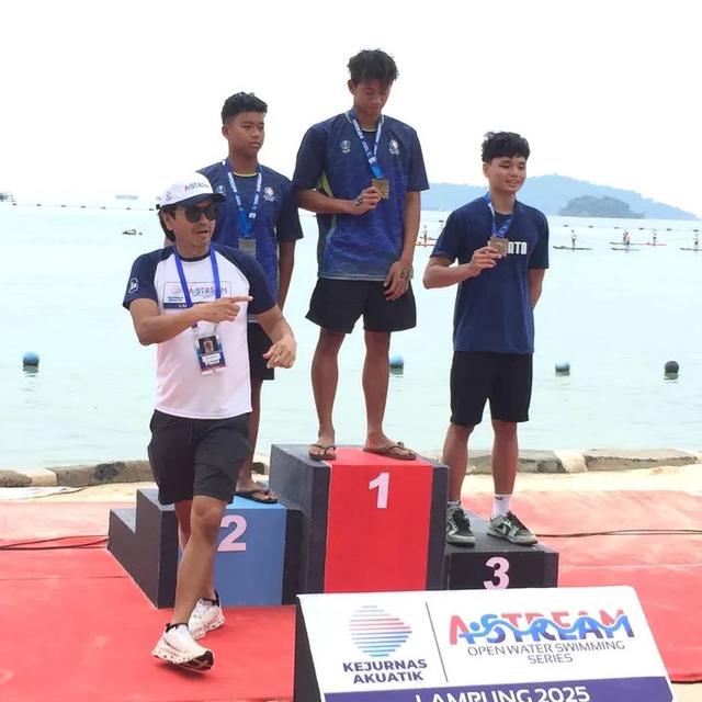 Jatim Sabet Juara Umum Kejurnas Akuatik OWS 2025