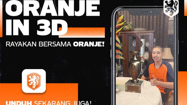 Oranje in 3D.