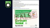 Cek Fakta: Tidak Benar Ini Link Pendaftaran BPNT dan PKH 2026