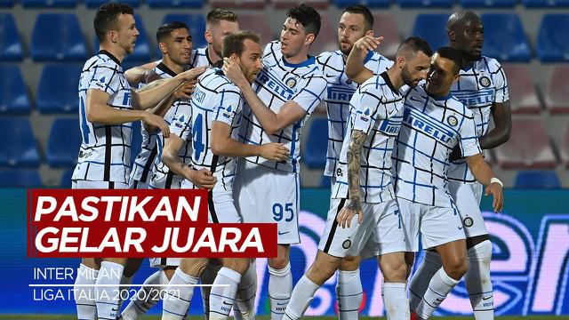 Berita Video Inter Milan Pastikan Gelar Juara Liga Italia Usai Atalanta Ditahan Sassuolo