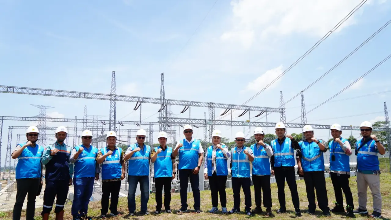 GITET 500 kilo Volt (kV) Ampel New / Boyolali akan memperkokoh sistem kelistrikan di pulau Jawa.