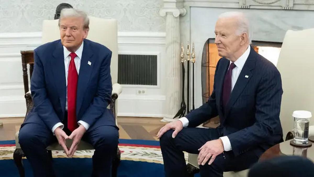 Peralihan Kekuasaan, Donald Trump Temui Joe Biden di Gedung Putih
