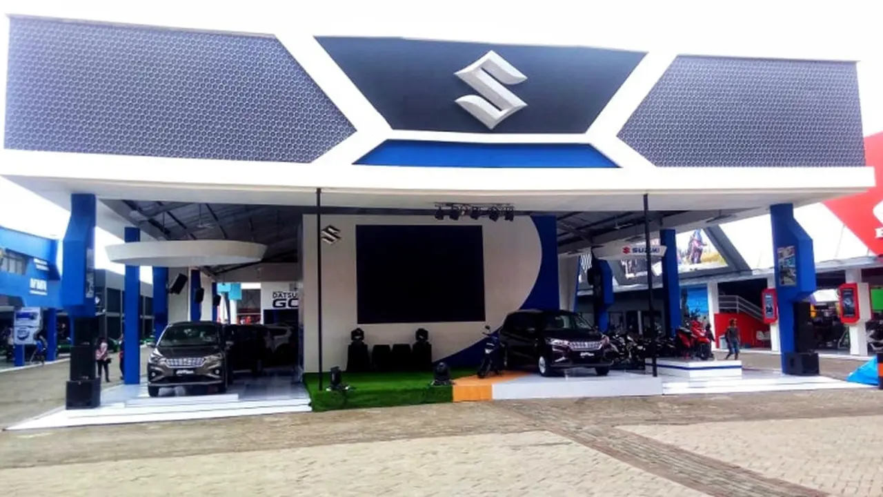 Booth Suzuki di Jakarta Fair