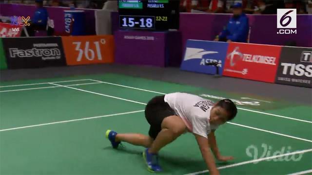 Berita video pebulutangkis putri Gregoria Mariska gagal tumbangkan pemain Pusarla Sindhu.