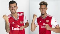 Arsenal mendapatkan Dani Ceballos dan William Saliba. (dok. Arsenal)