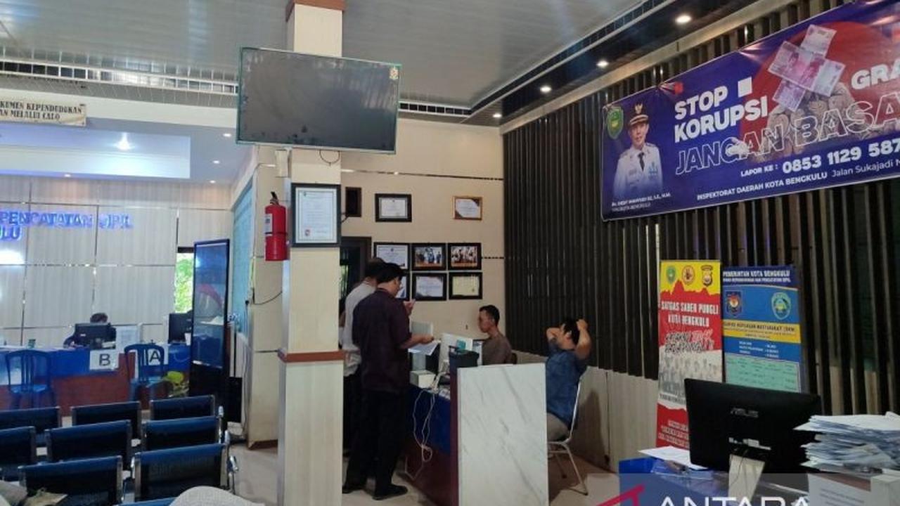 Pemkot Bengkulu Amankan 10 Ribu Stok Blangko KTP Elektronik, Pelayanan Tetap Optimal