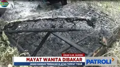 Kuat dugaan korban telah dibunuh karena ditemukan kawat yang membelit leher dan tangannya.