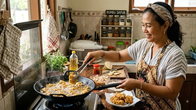 Resep Vegie Chicken Crispy Nangka Muda/Foto: AI Generated