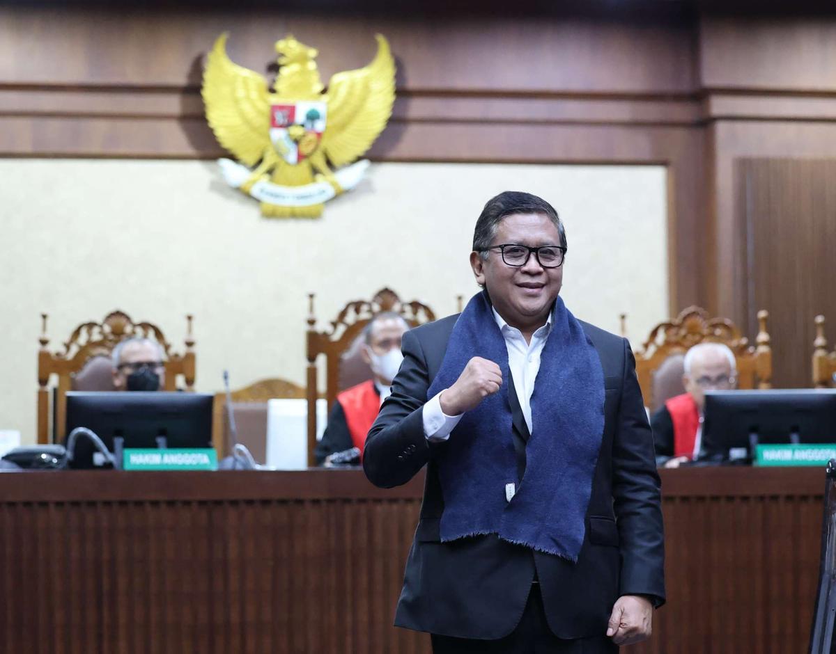 Hasto Kristiyanto jalani sidang perdana