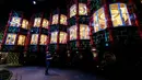 22 tahun setelah film pertama Harry Potter dirilis, Sekolah Sihir dan Sihir Hogwarts akan menikmati kehidupan baru di taman hiburan Warner Bros di ibukota Jepang. (Photo by Kazuhiro NOGI / AFP)