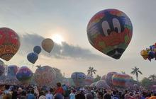 Meriahnya Festival Balon Tambat, Tradisi Syawalan di Pekalongan