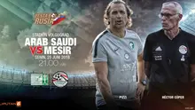 Arab Saudi vs Mesir (Liputan6.com/Abdillah)