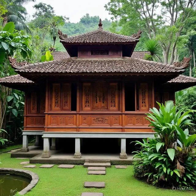 Model Rumah 8x10 di Desa