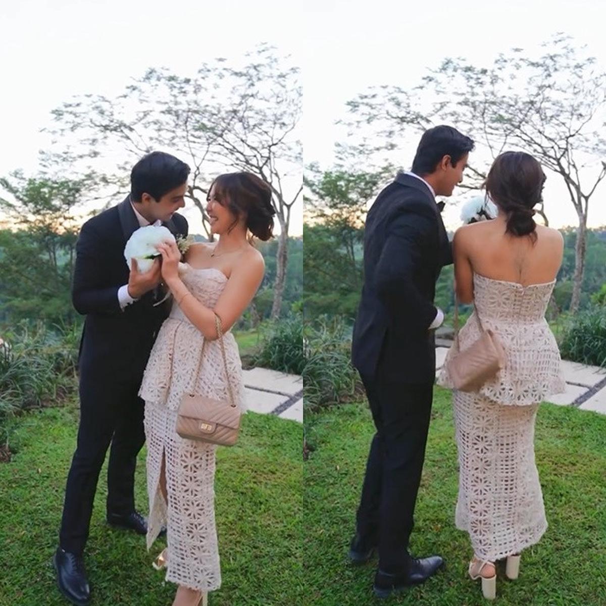 Potret Deretan Pasangan Selebritis Tangkap Buket Bunga di Pernikahan Luna Maya dan Maxime Bouttier, yang Terakhir Bikin Ngakak