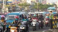 Polisi Perbaiki Contra Flow di Depok, Lalu Lintas Lebih Lancar