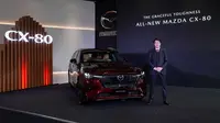 Mazda CX-80 PHEV resmi meramaikan pasar otomotif Indonesia.