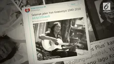 Sebelum meninggal, Yon Koeswoyo sempat mencurahkan isi hatinya tentang pembajakan kepada Adib Hidayat.
