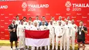 Tim Polo Putra Indonesia berhasil meraih kemenangan 26-16 atas Malaysia pada laga perebutan medali perak SEA Games 2025 di Thammsat University Rangsit Campus, Pathum Thani, Jumat (19/12/2025). (dok. PB Akuatik)