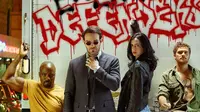 Serial The Defenders besutan Netflix dan Marvel. (Netflix via cbr.com)