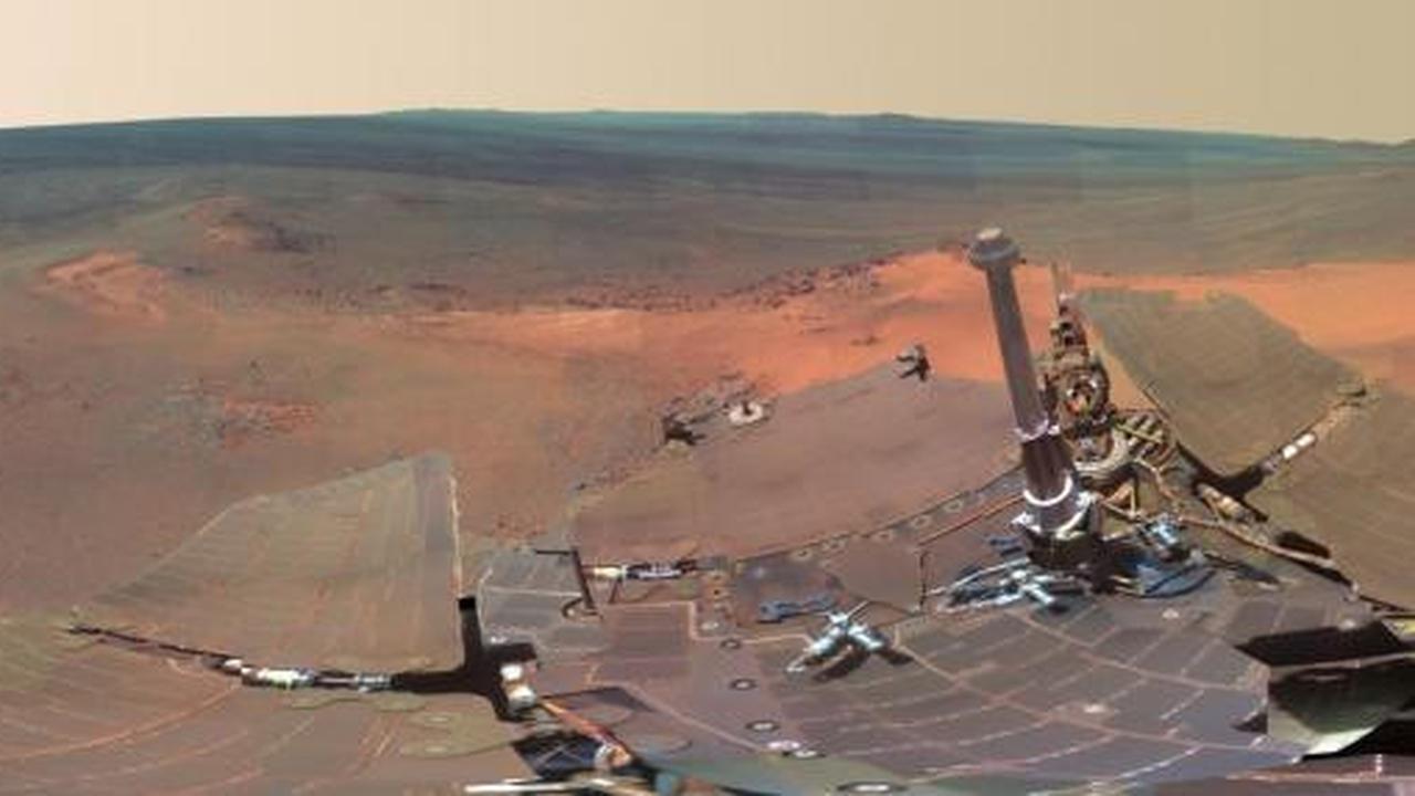 Jelajahi pesona musim dingin di Mars