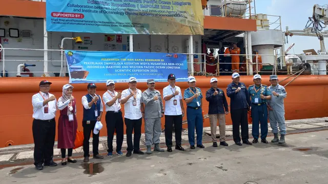 Upacara Pelepasan Kerjasama Riset BRIN-IOCAS: IMPOLSE