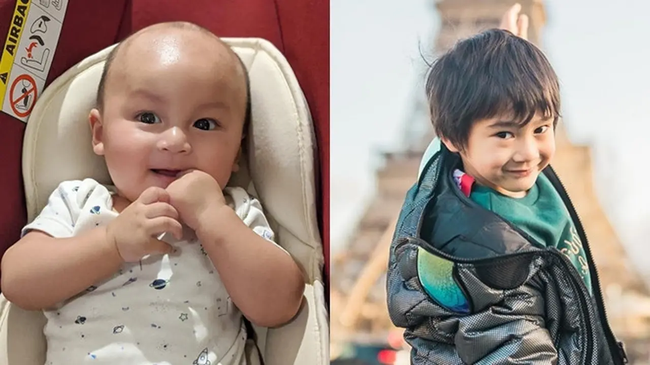 Bak Saudara Kandung, Ini 6 Potret Kedekatan Rafathar Malik Ahmad dan Kiano Tiger Wong